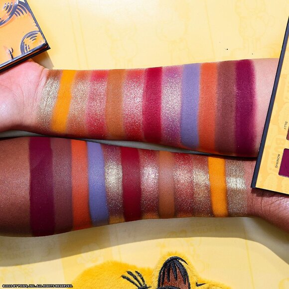 Glamlite × Garfield 12-Shade Eyeshadow Palette – Limited Edition NEW - Picture 4 of 4